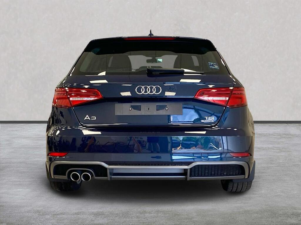 Audi A3 2.0 Tdi S Line Sportback S Tronic Blue #4