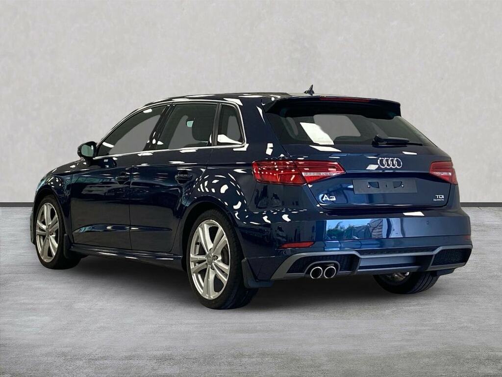 Audi A3 2.0 Tdi S Line Sportback S Tronic Blue #2