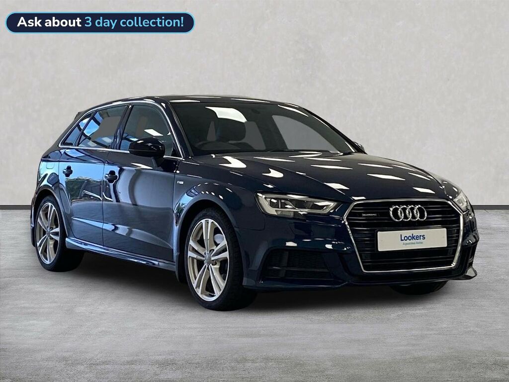Audi A3 2.0 Tdi S Line Sportback S Tronic Blue