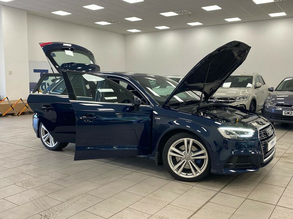 Audi A3 2.0 Tdi S Line Sportback Euro 6 White #39