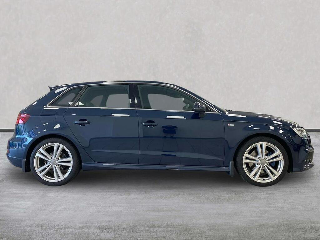 Audi A3 2.0 Tdi S Line Sportback S Tronic Blue #3