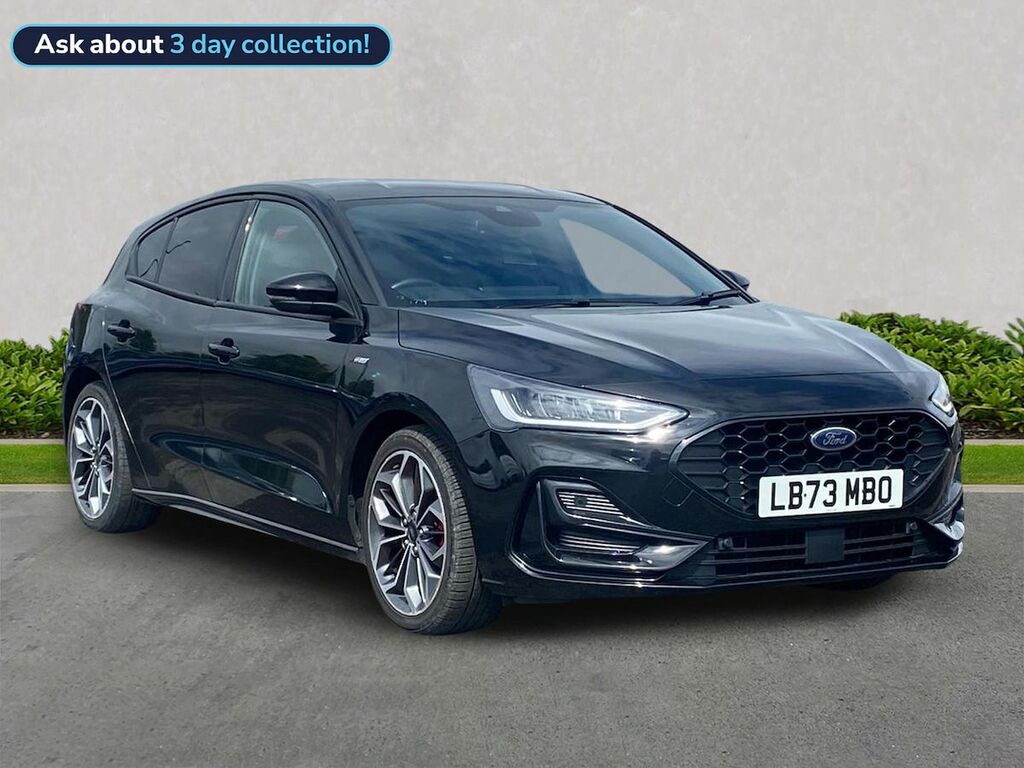 Ford Focus 1.0 Ecoboost Hybrid Mhev St-line X Black