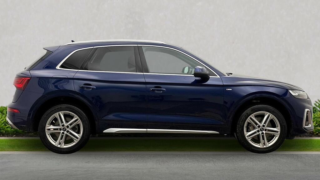 Audi Q5 2.0 Tdi 40 S Line Suv S Tronic Quattro Blue #3