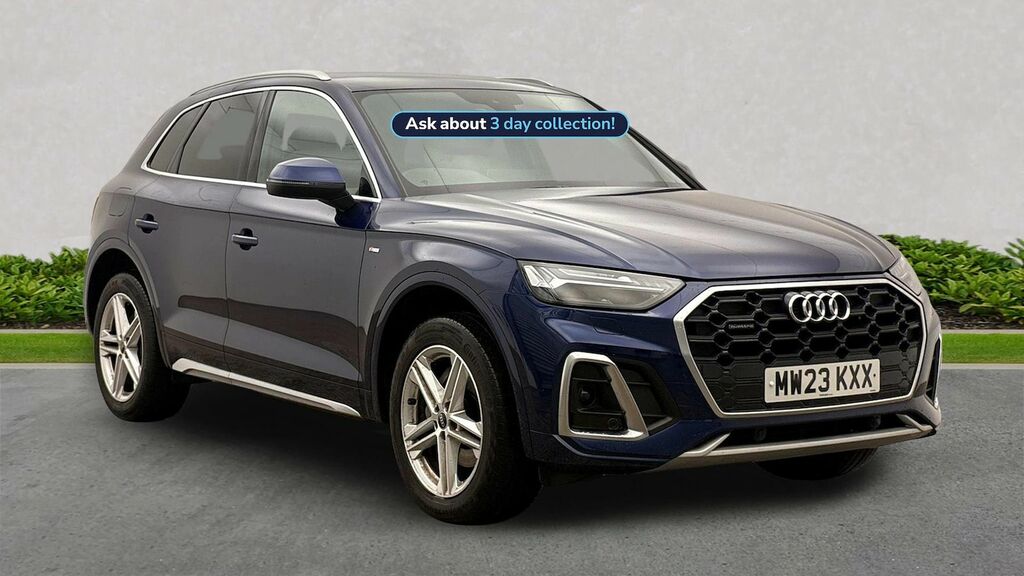 Audi Q5 2.0 Tdi 40 S Line Suv S Tronic Quattro Blue