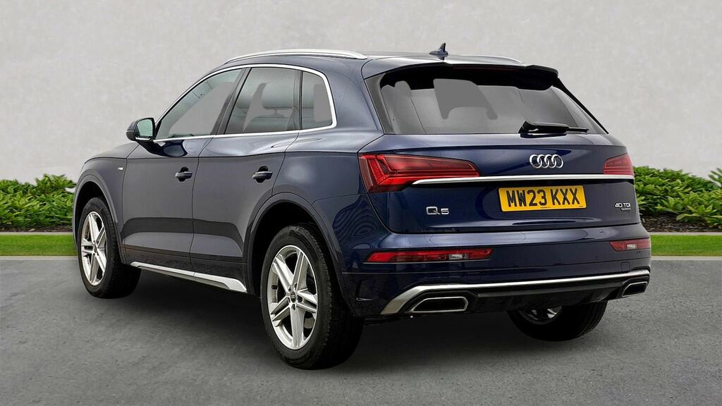 Audi Q5 2.0 Tdi 40 S Line Suv S Tronic Quattro Blue #2