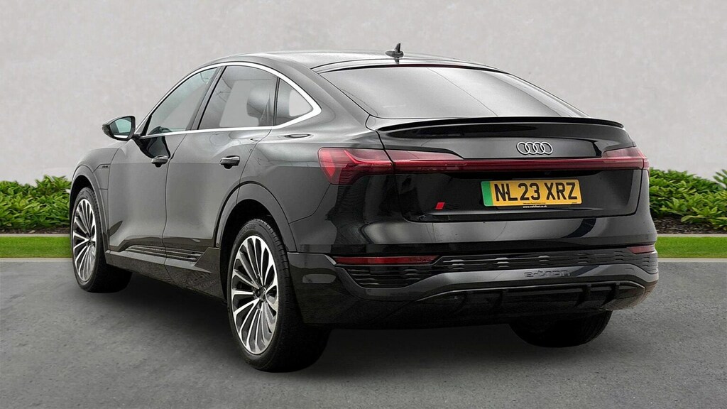 Audi Q8 e tron 55 S Line Sportback Quattro 114K Black #2