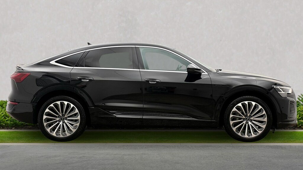 Audi Q8 e tron 55 S Line Sportback Quattro 114K Black #3