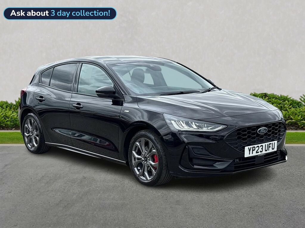 Ford Focus 1.0T Ecoboost St-line Hatchback Black