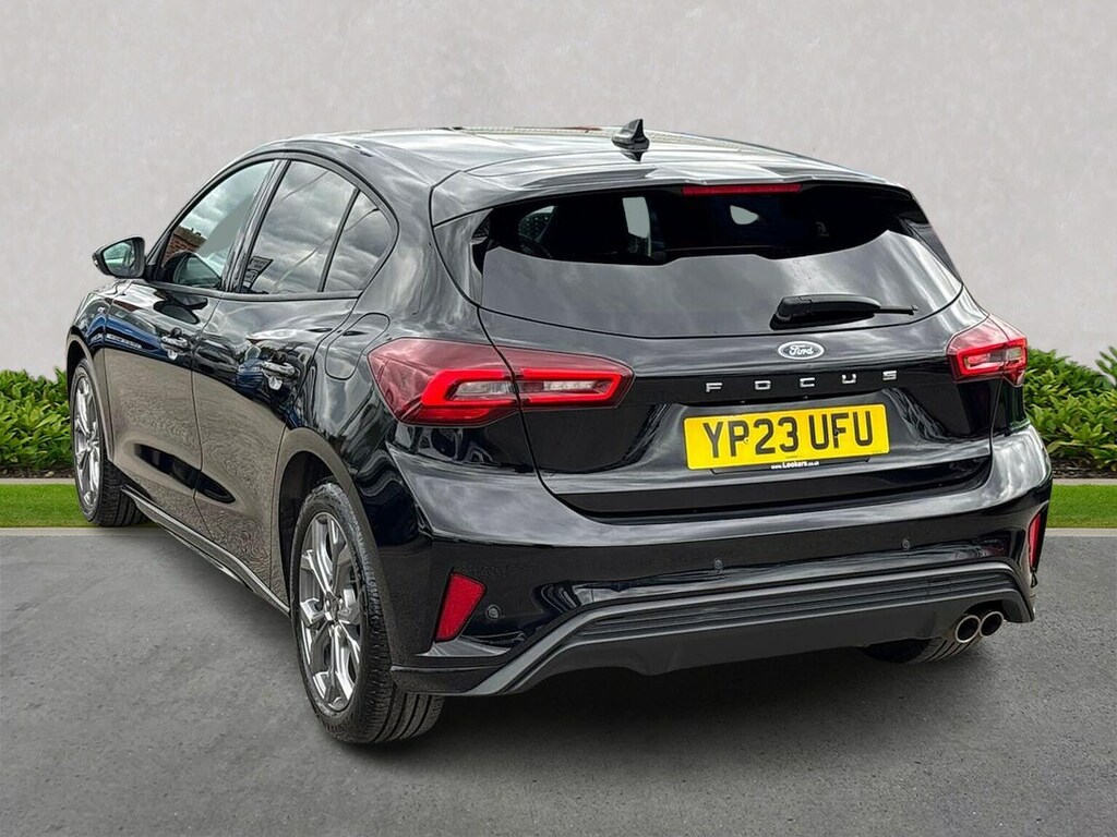 Ford Focus 1.0T Ecoboost St-line Hatchback YP23UFU Black #2