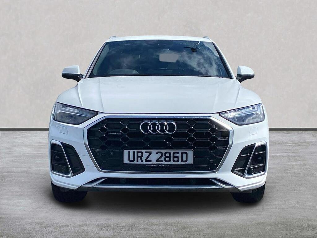 Audi Q5 2.0 Tdi 40 S Line Suv S Tronic Quattro White #5