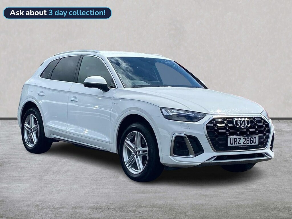 Audi Q5 2.0 Tdi 40 S Line Suv S Tronic Quattro White