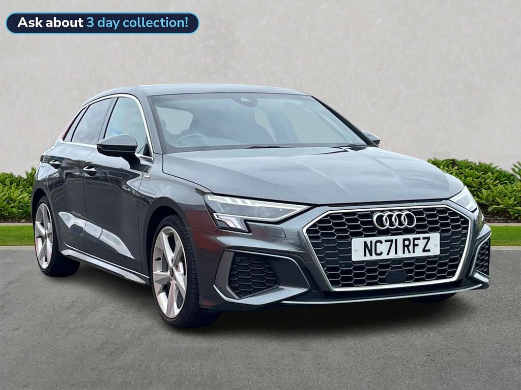 Audi A3 1.5 Tfsi 35 S Line Sportback S Tronic E Grey