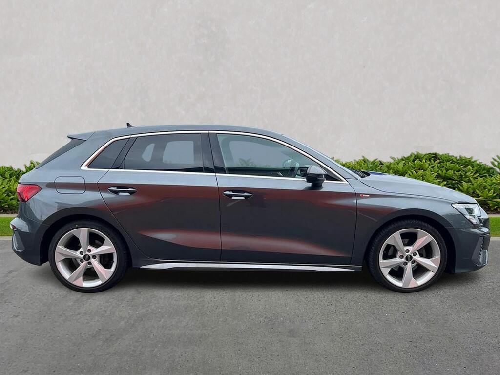 Audi A3 1.5 Tfsi 35 S Line Sportback S Tronic E Grey #3
