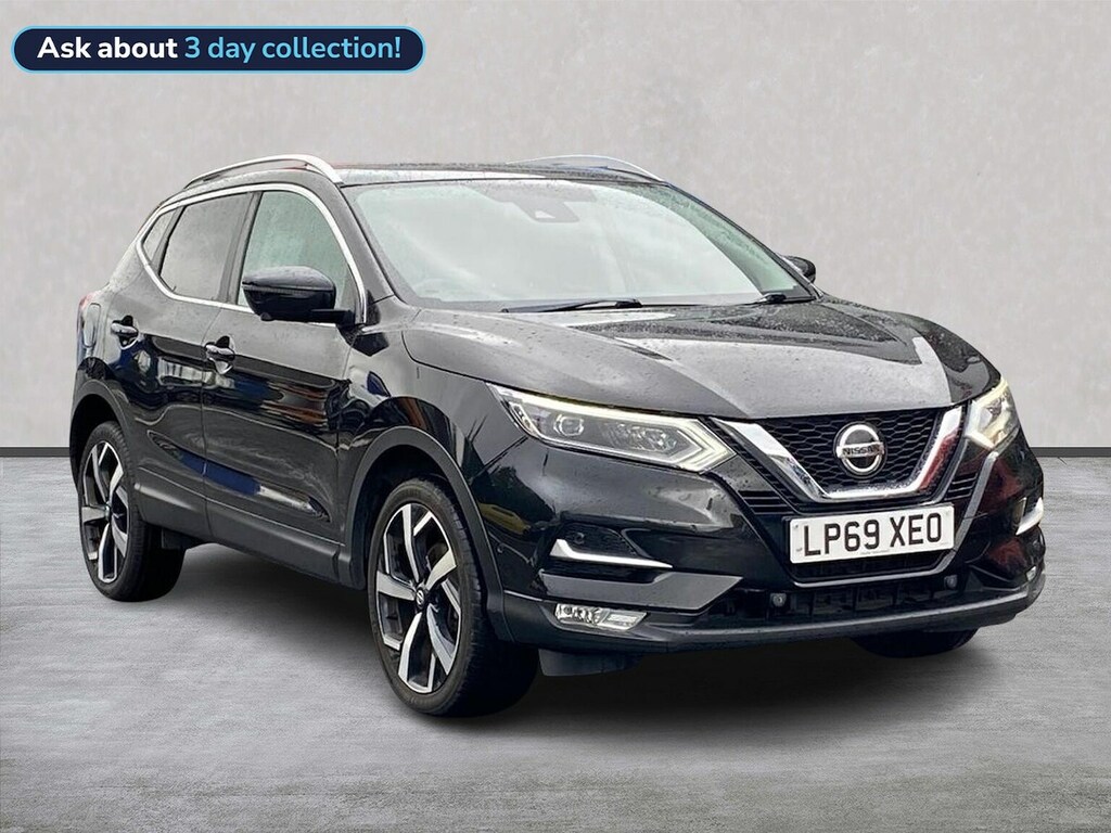 Nissan Qashqai 1.3 Dig-t Tekna Suv Euro 6 Ss Black