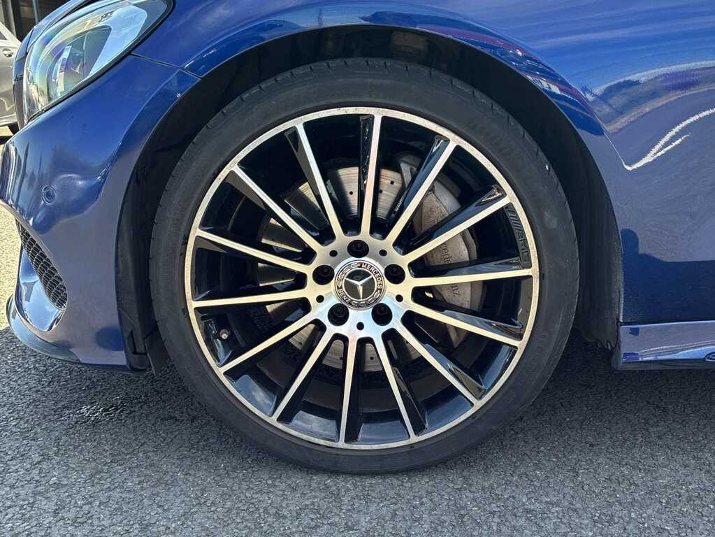 Mercedes-Benz C Class C300 Amg Line Premium Plus 9G-tronic Blue #6