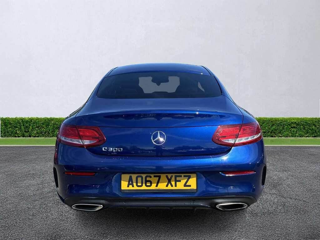 Mercedes-Benz C Class C300 Amg Line Premium Plus 9G-tronic Blue #4