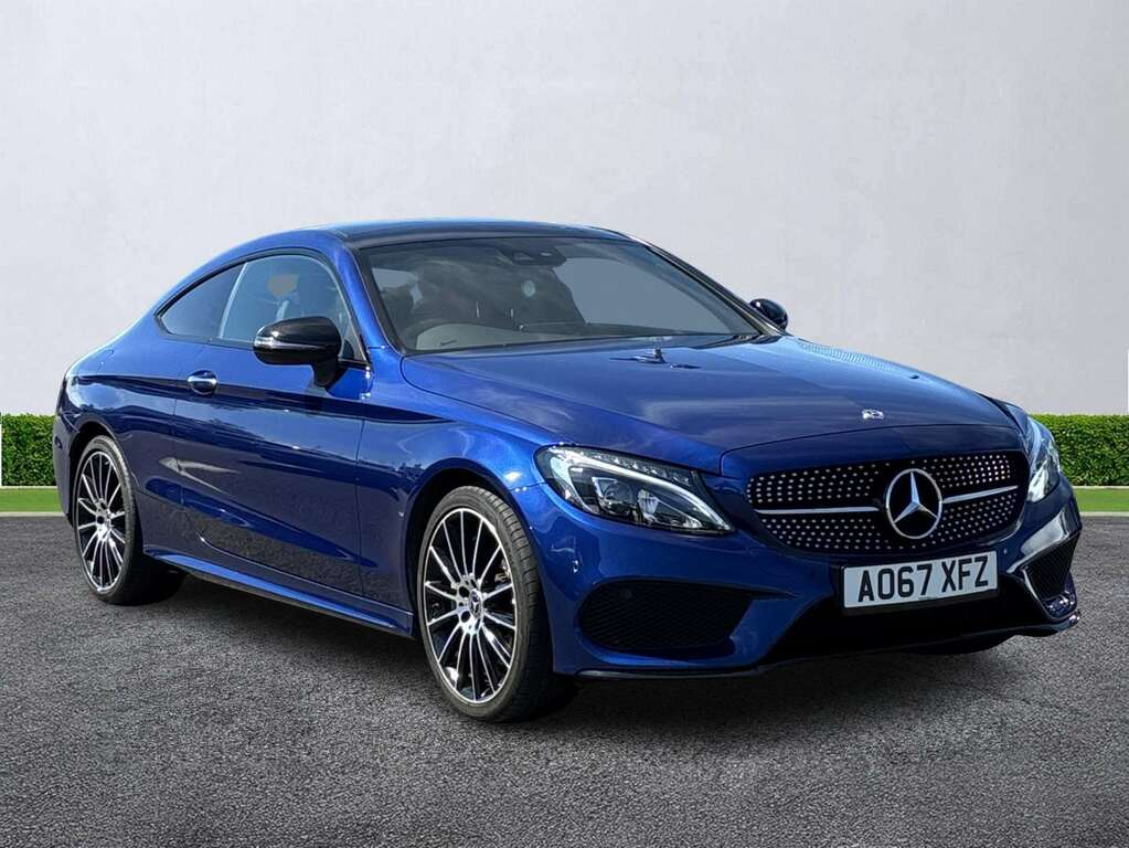 Mercedes-Benz C Class C300 Amg Line Premium Plus 9G-tronic Blue