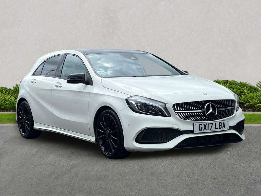 Mercedes-Benz A Class A180d Amg Line Premium Plus White