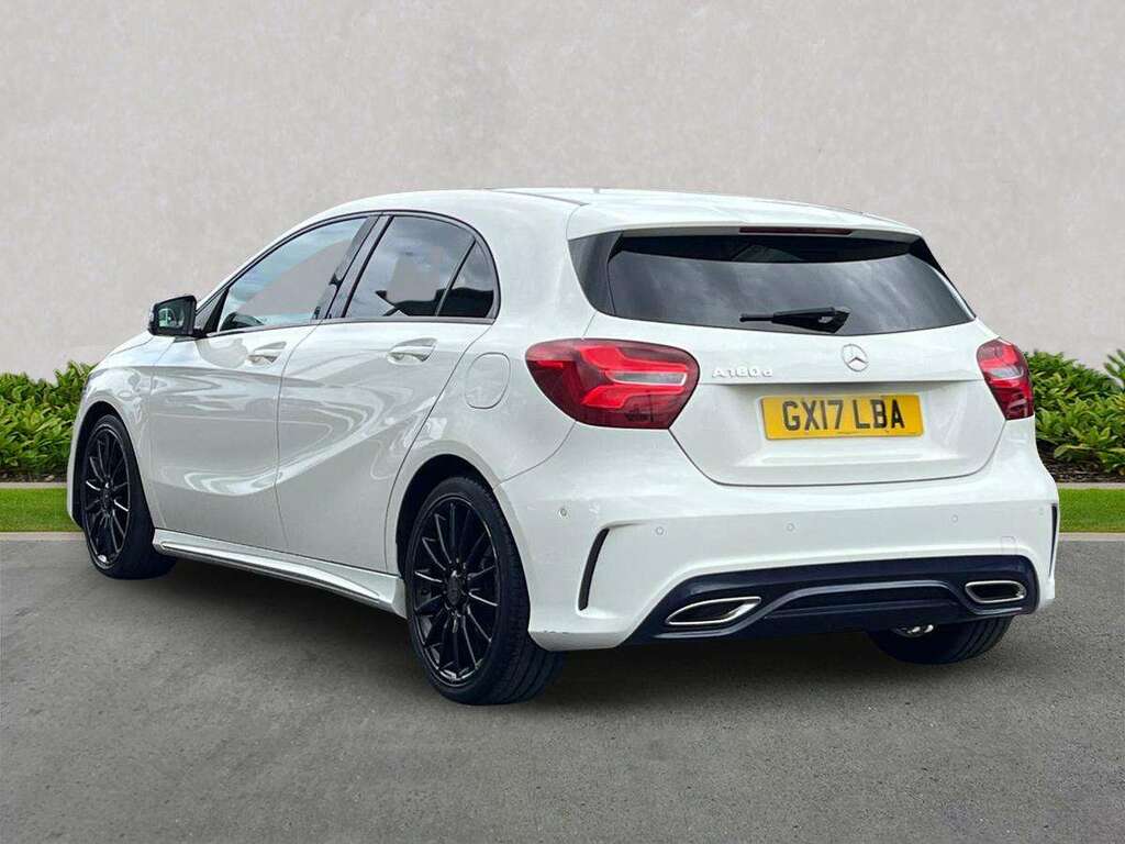 Mercedes-Benz A Class A180d Amg Line Premium Plus White #2