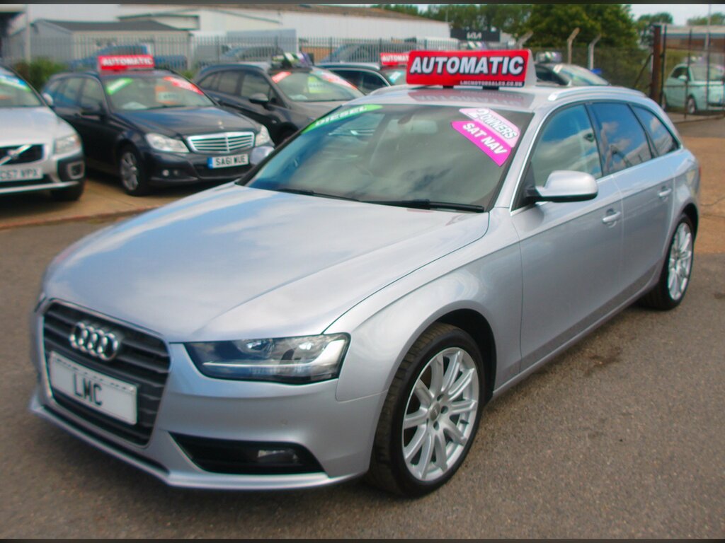 Audi A4 Avant 2.0 177 Avant Tdi Se Technik 5-Door SY64XJU Silver #3