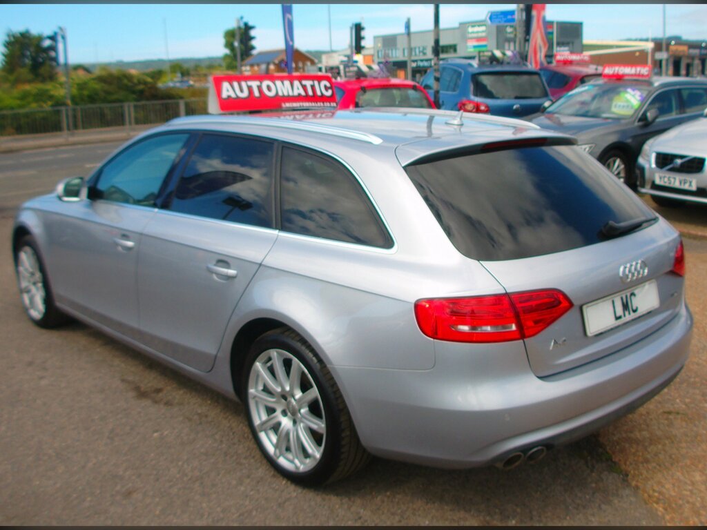 Audi A4 Avant 2.0 177 Avant Tdi Se Technik 5-Door SY64XJU Silver #4