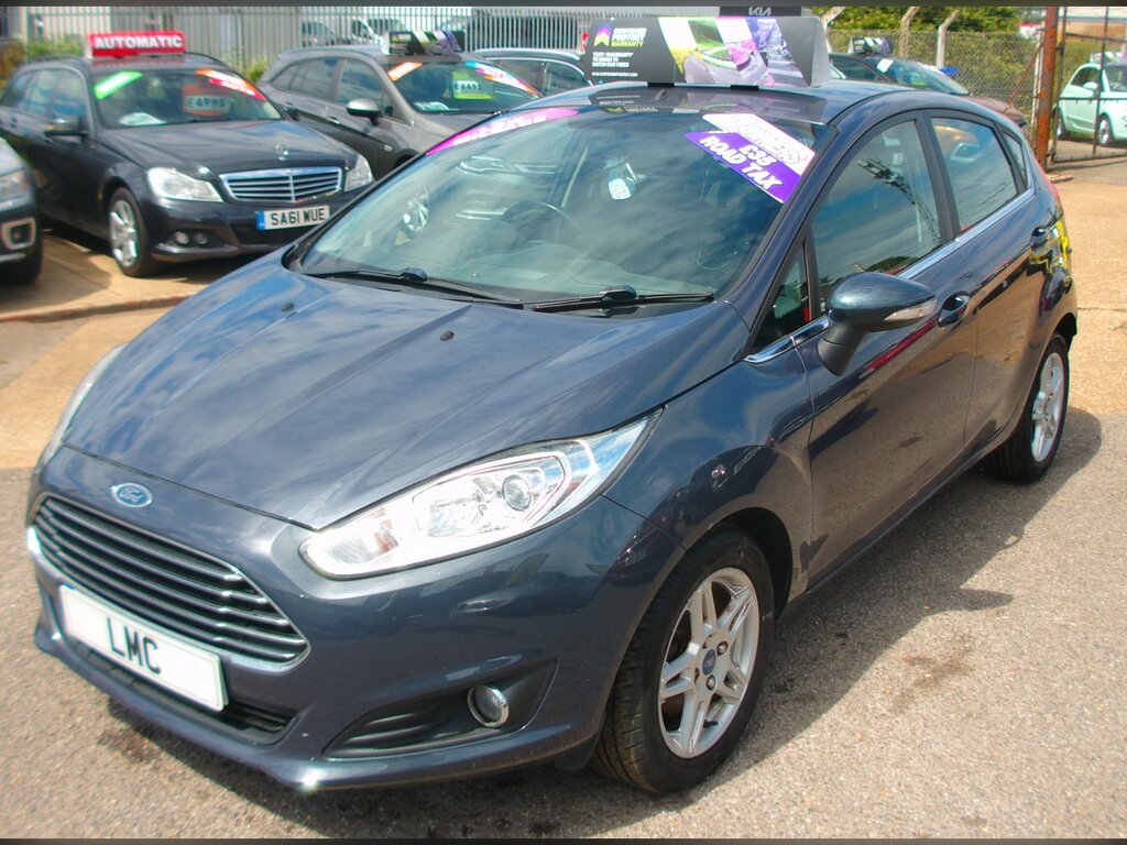 Ford Fiesta 1.25 Zetec Hatchback MV13EMK Grey #3