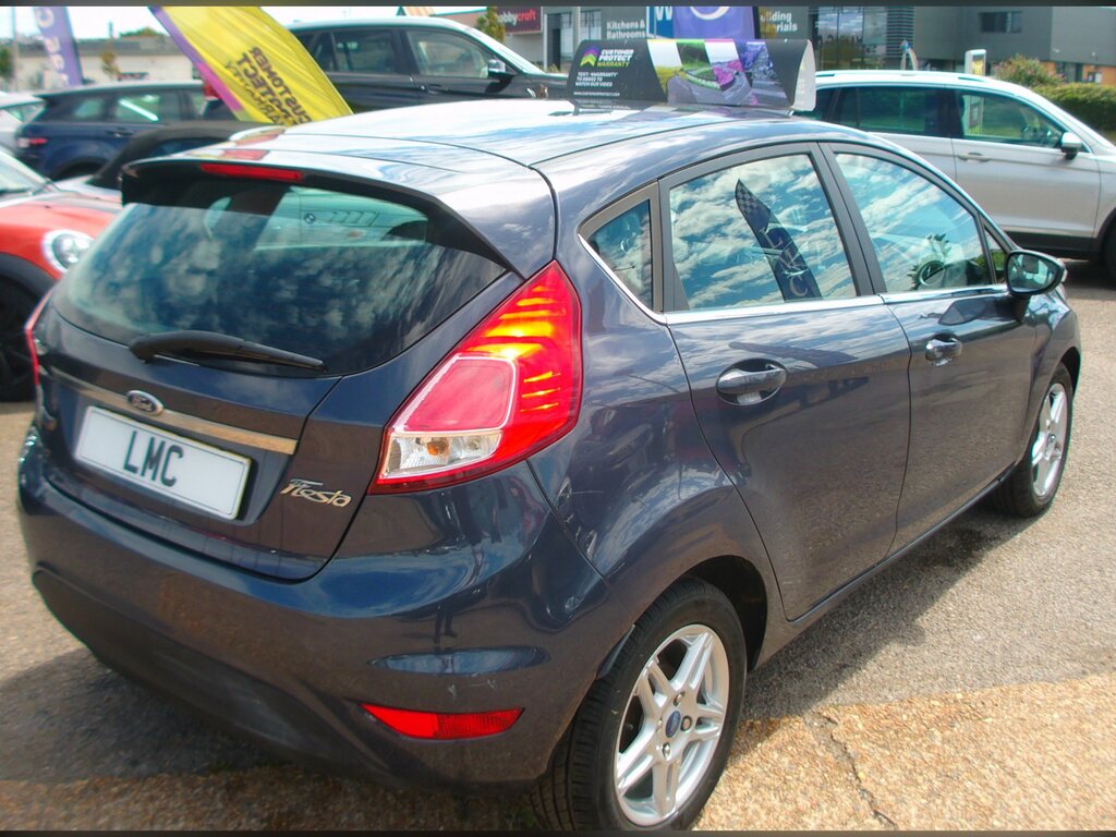Ford Fiesta 1.25 Zetec Hatchback MV13EMK Grey #6
