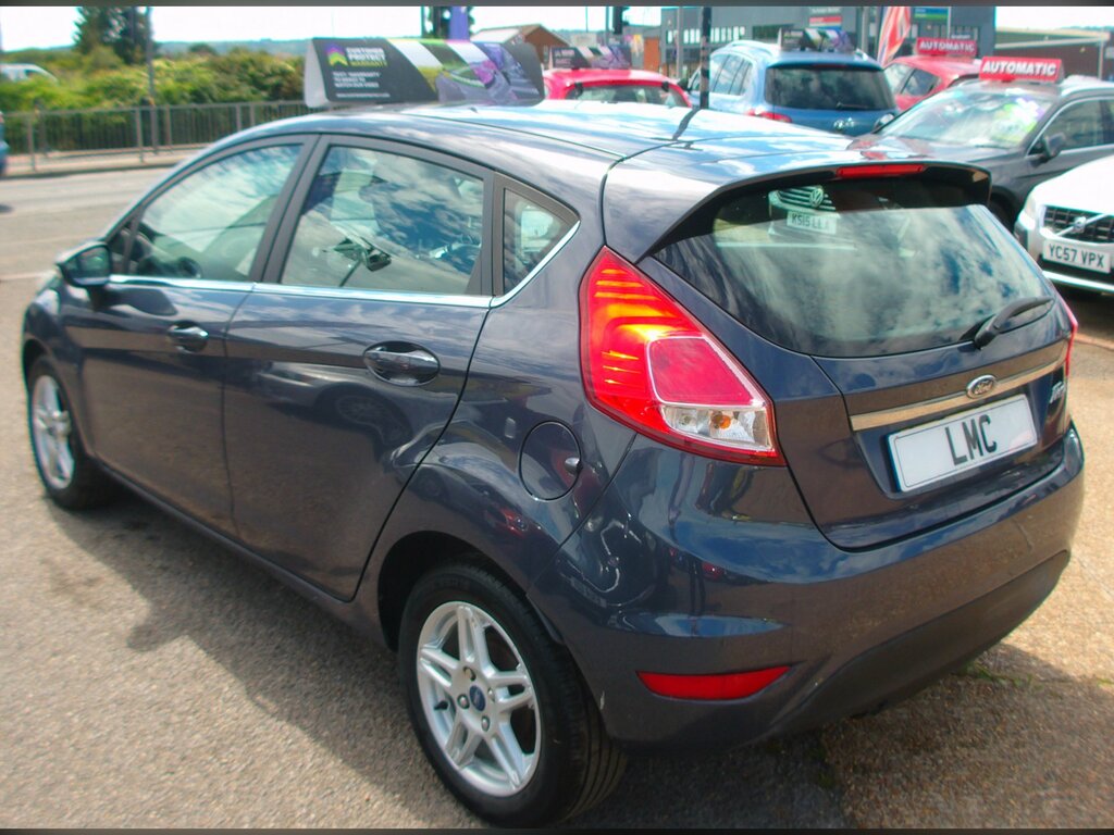Ford Fiesta 1.25 Zetec Hatchback MV13EMK Grey #4