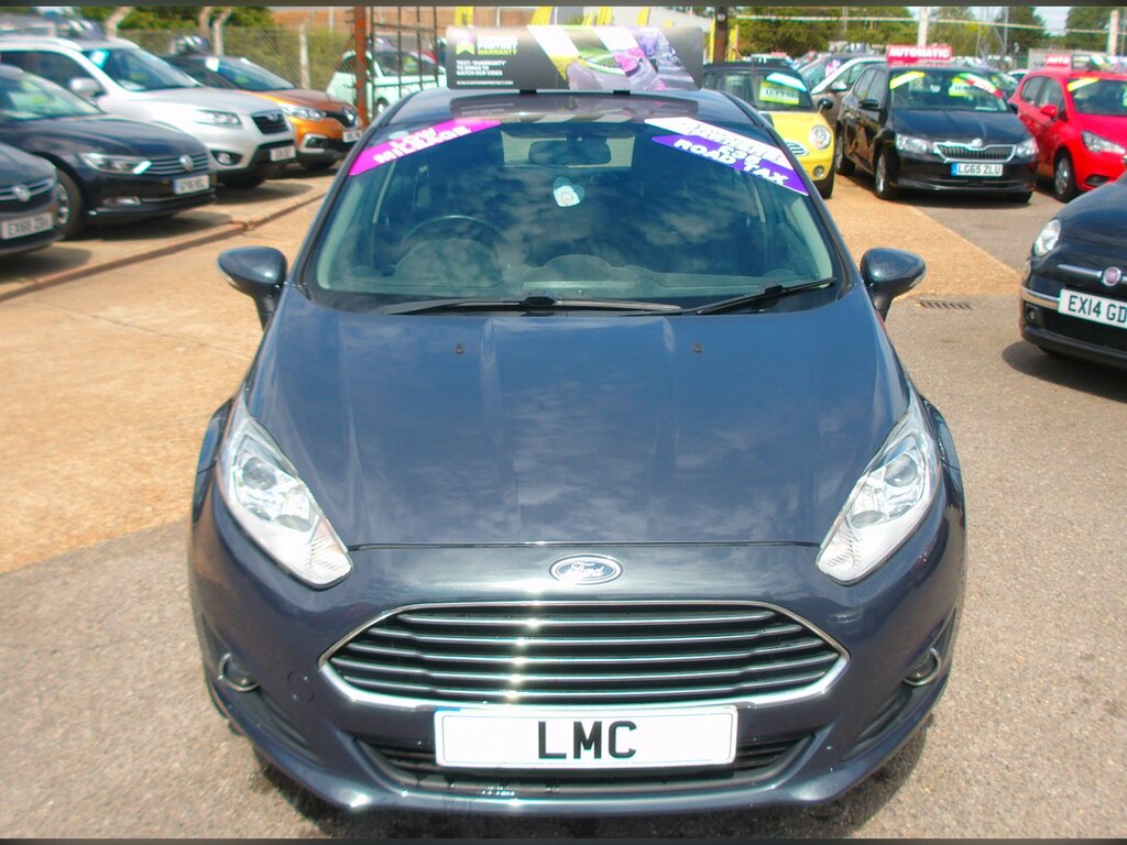 Ford Fiesta 1.25 Zetec Hatchback MV13EMK Grey #2