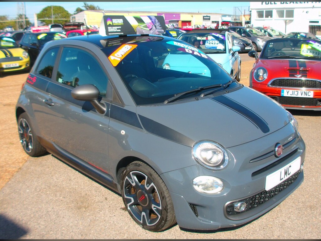 Fiat 500 0.9 Twinair S Hatchback Euro 6 Grey