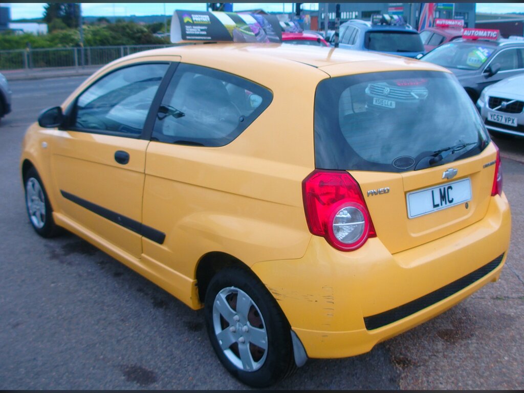 Chevrolet Aveo 1.2 S Hatchback 83 Bhp Yellow #4