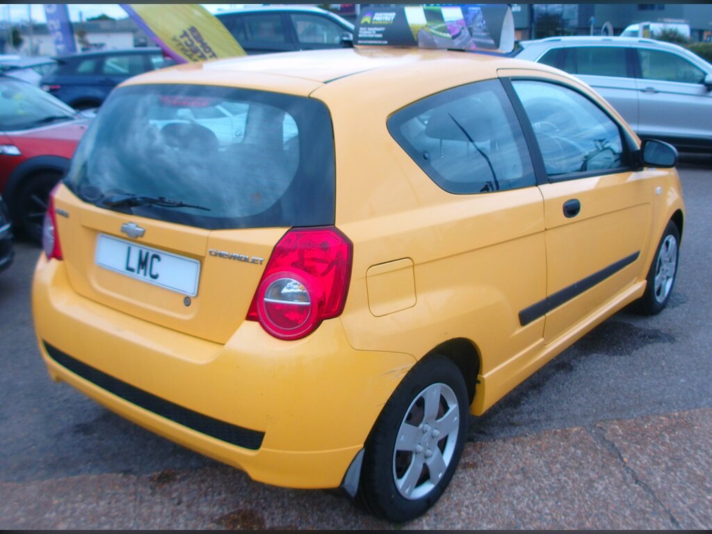 Chevrolet Aveo 1.2 S Hatchback 83 Bhp Yellow #6