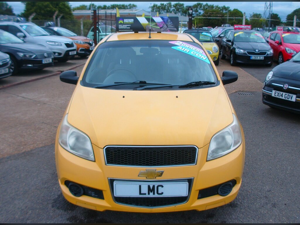 Chevrolet Aveo 1.2 S Hatchback 83 Bhp Yellow #2