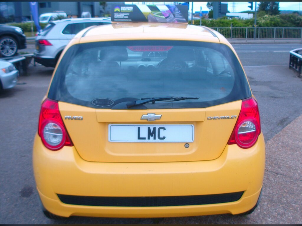 Chevrolet Aveo 1.2 S Hatchback 83 Bhp Yellow #5