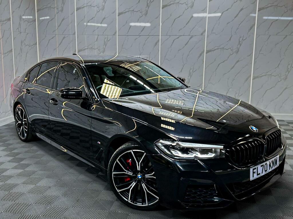 BMW 5 Series 2.0 530E 12Kwh M Sport Steptronic Euro 6 Ss FL70KNW Black