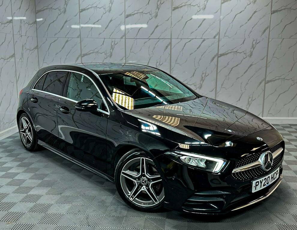 Mercedes-Benz A Class 1.3 A200 Amg Line Executive 7G-dct Euro 6 Ss PY20HCP Black #4