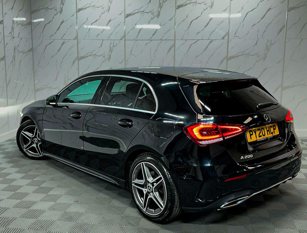 Mercedes-Benz A Class 1.3 A200 Amg Line Executive 7G-dct Euro 6 Ss PY20HCP Black #2