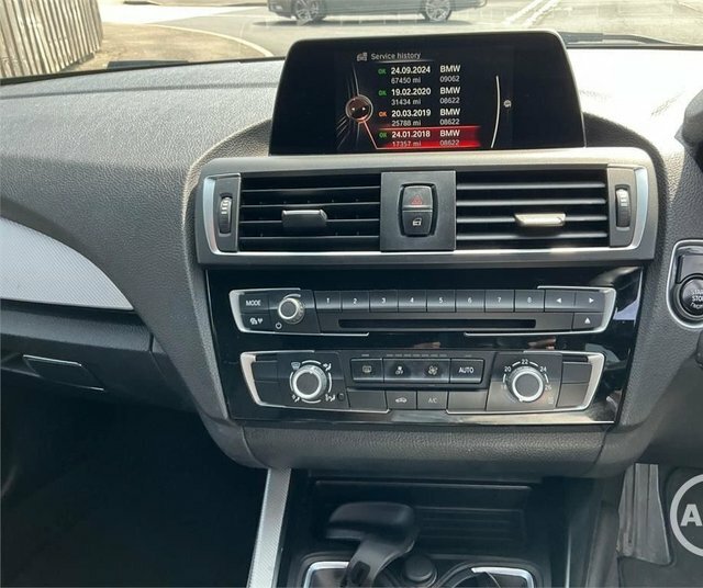 BMW 1 Series 118I M Sport Hatchback MH65VLV Black #6