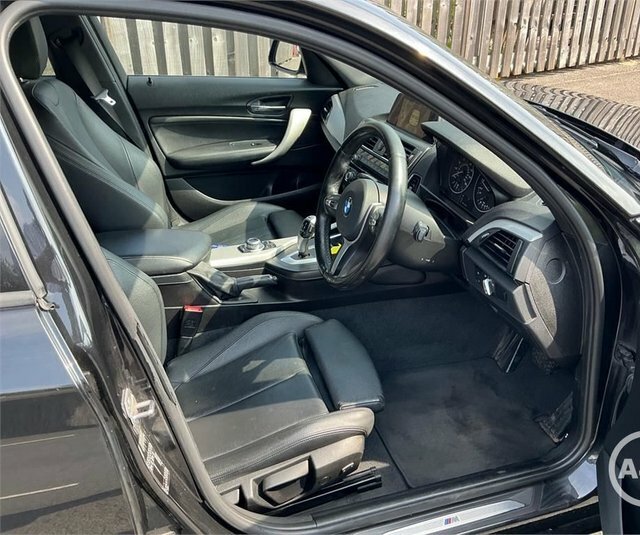 BMW 1 Series 118I M Sport Hatchback MH65VLV Black #5