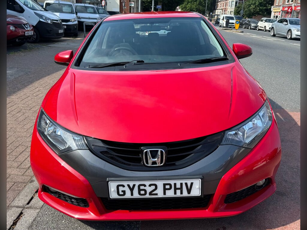 Honda Civic 1.4 I-vtec Se Hatchback Euro 5 Red #3