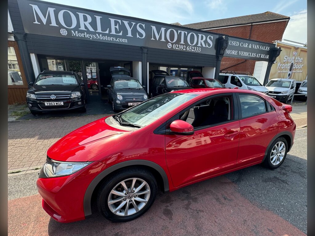 Honda Civic 1.4 I-vtec Se Hatchback Euro 5 Red #2