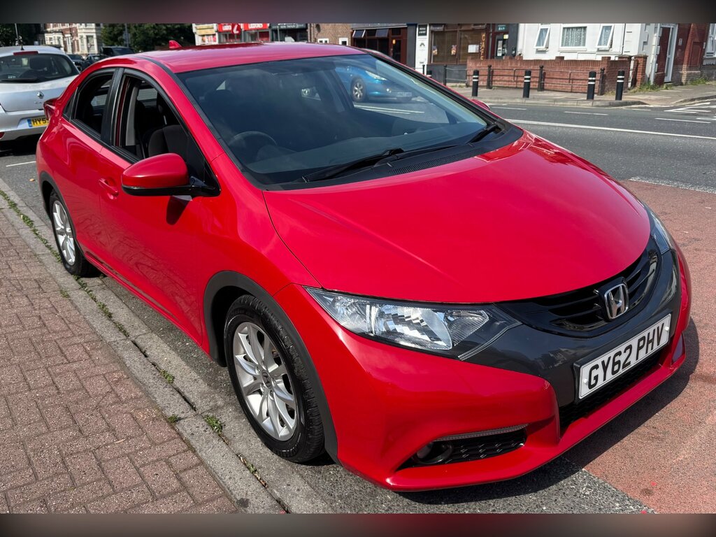 Honda Civic 1.4 I-vtec Se Hatchback Euro 5 Red #4
