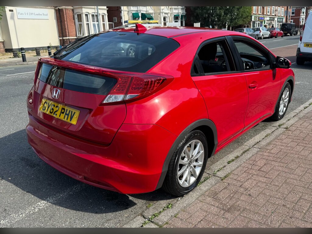 Honda Civic 1.4 I-vtec Se Hatchback Euro 5 Red #6