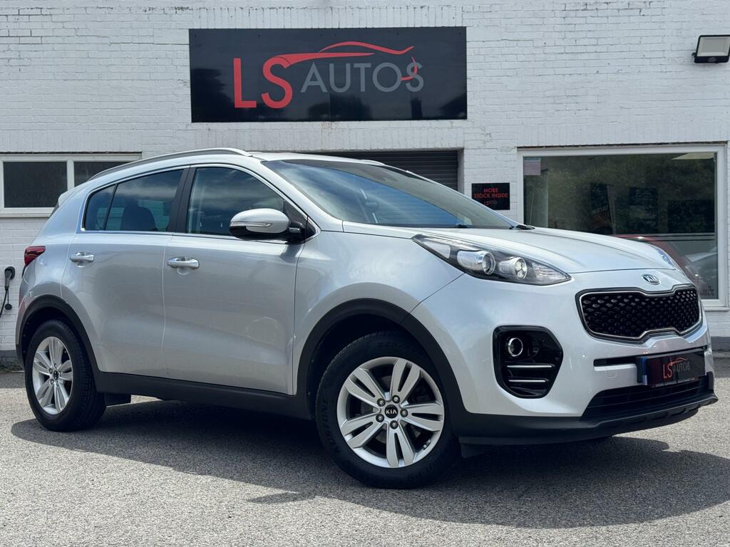 Kia Sportage 1.7 Crdi 2 Suv Euro 6 S S 114 Silver