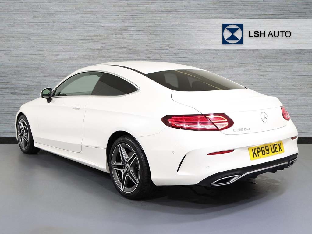 Mercedes-Benz C Class C300d Amg Line Premium 9G-tronic White #2