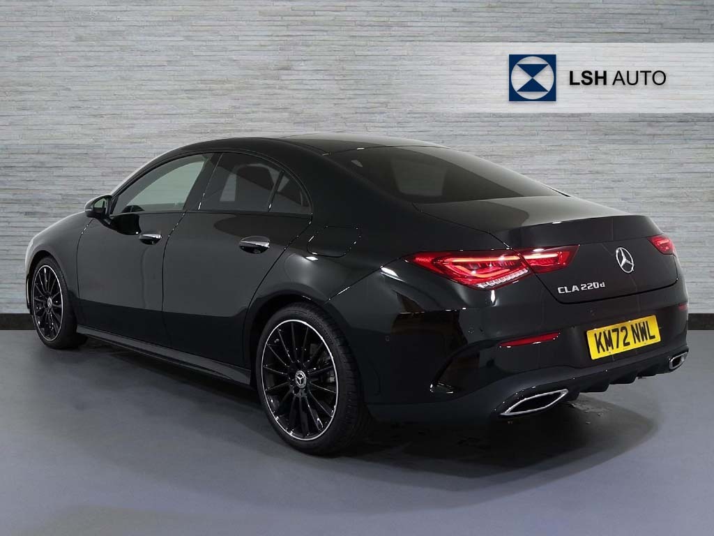 Mercedes-Benz CLA Class Cla 220D Amg Line Premium Plus Night Edition T Black #2