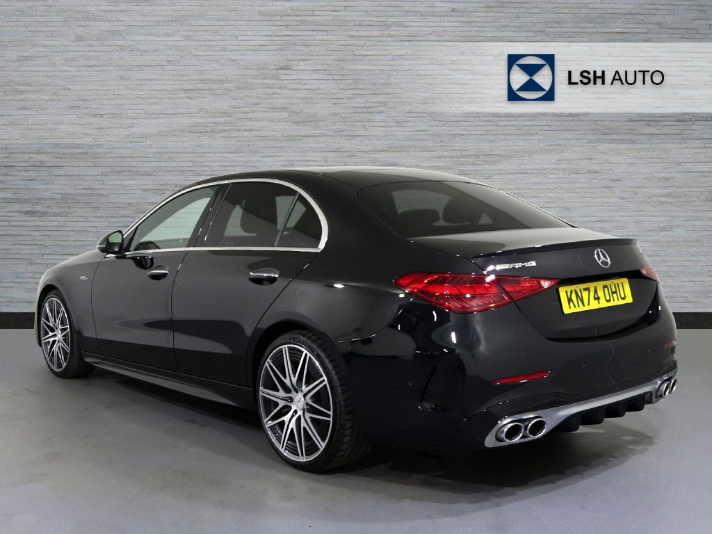 Mercedes-Benz C Class C300d Amg Line Premium 9G-tronic Black #2