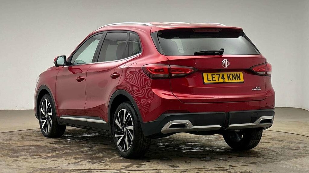 MG ZS Hybrid Trophy Red #4