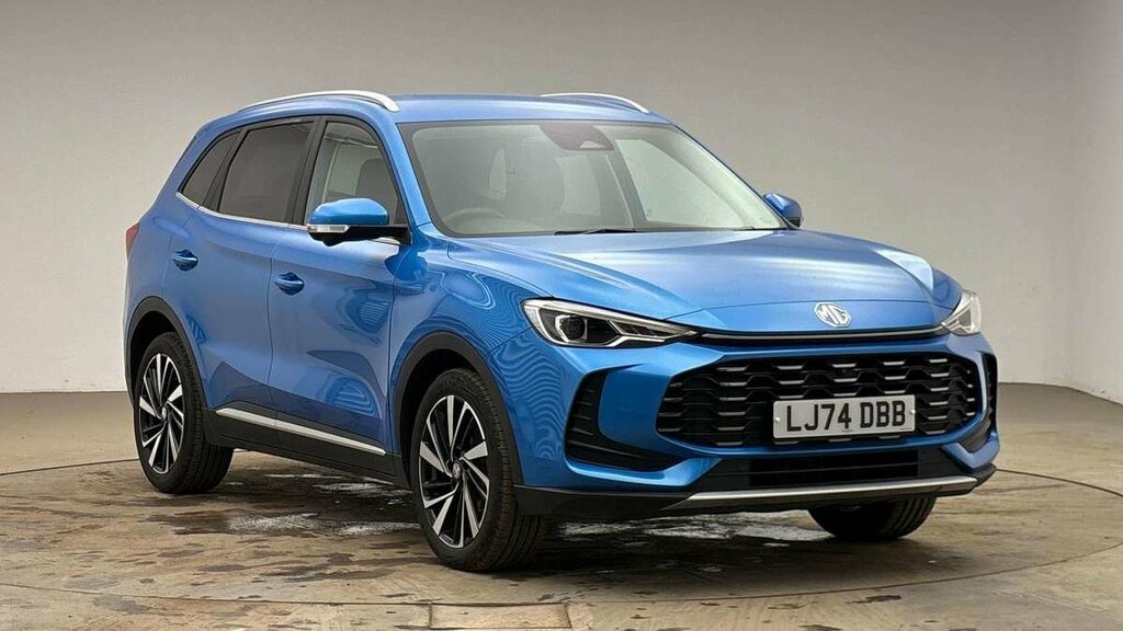 MG ZS Hybrid Trophy Blue