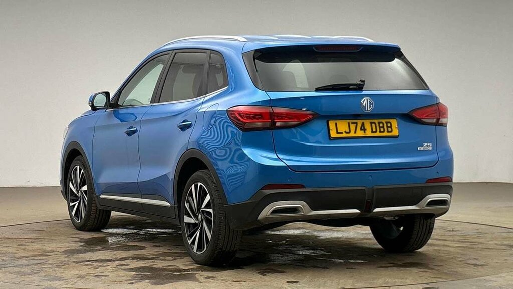 MG ZS Hybrid Trophy Blue #4
